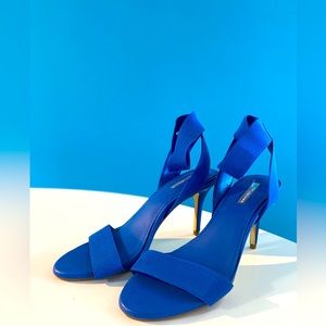Blue bcbg generation heels, size 8, worn once